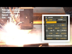 60 किलोवाट फाइबर लेजर कटिंग (थंडर सीरीज) प्रदर्शन --- 20 मिमी कार्बन स्टील काटना